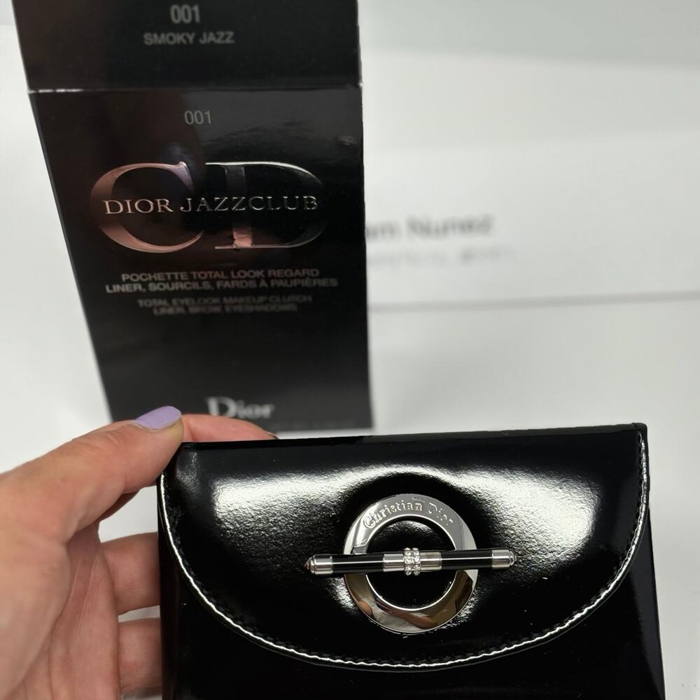 CHRISTIAN DIOR Jazzclub Total Eyelook Makeup Clutch 001 SMOKY JAZZ shadow liner